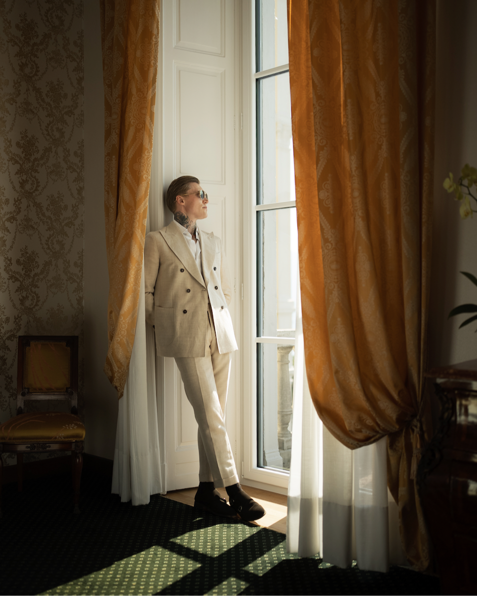 Light Brown DIABLO Suit - Florentinodelure
