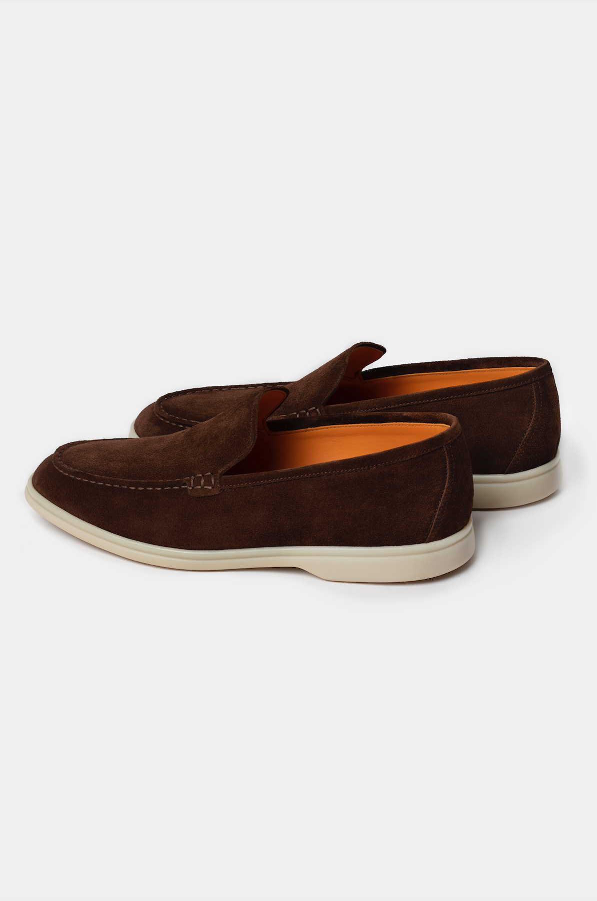 Brown Summer Walk Suede Loafers