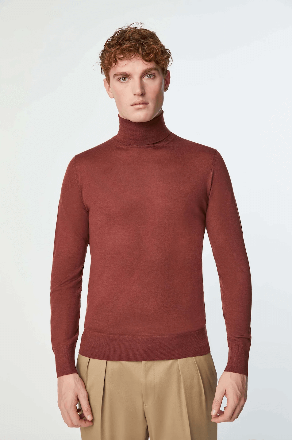 Mid Red Turtleneck - Florentinodelure