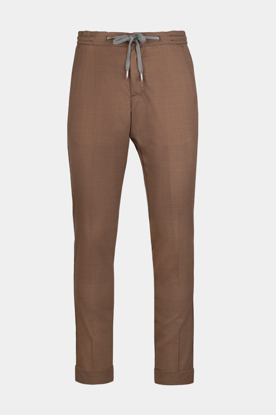 Mid Brown FLEXO Trousers - Florentinodelure