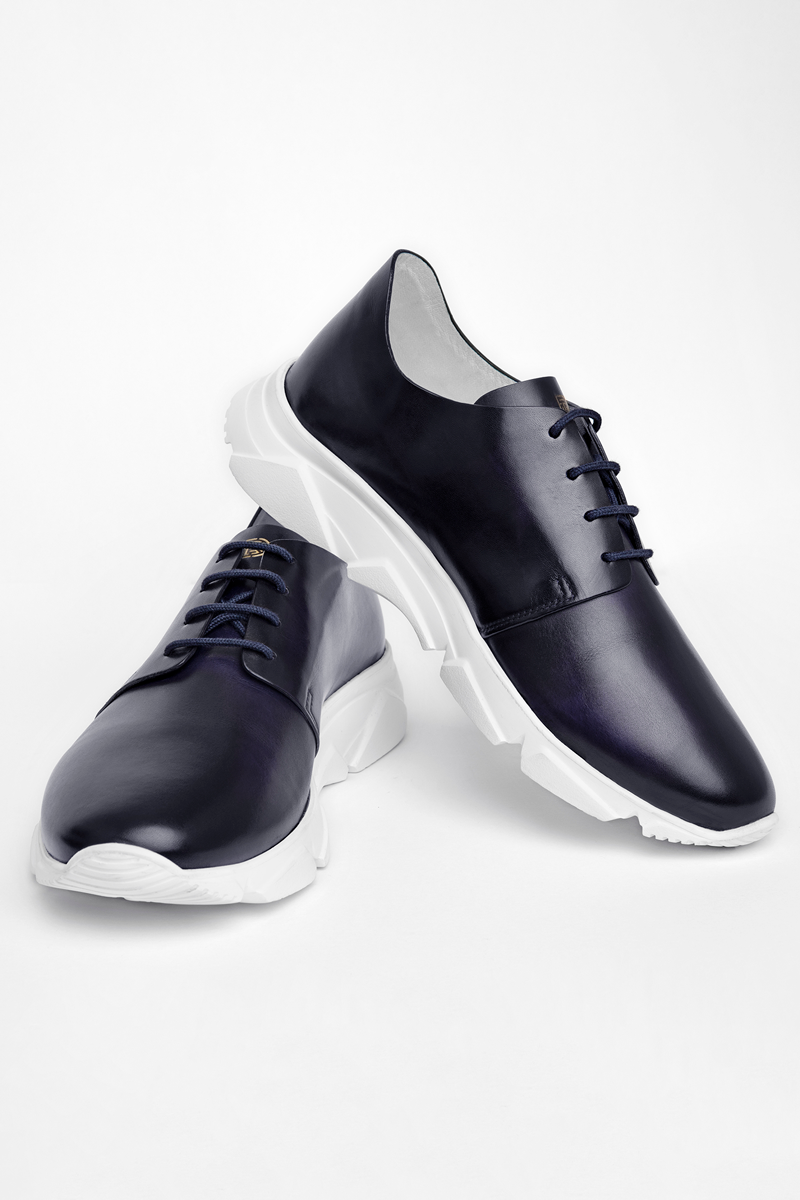 Navy Athletic Sneakers - Florentinodelure