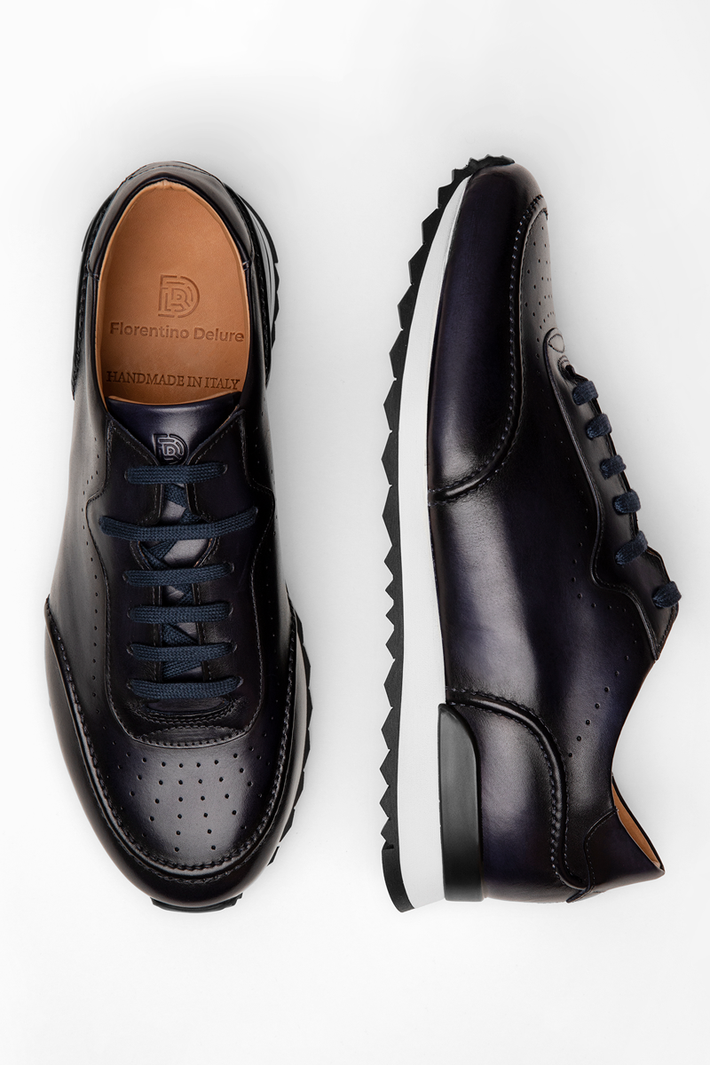Navy Sneakers - Florentinodelure