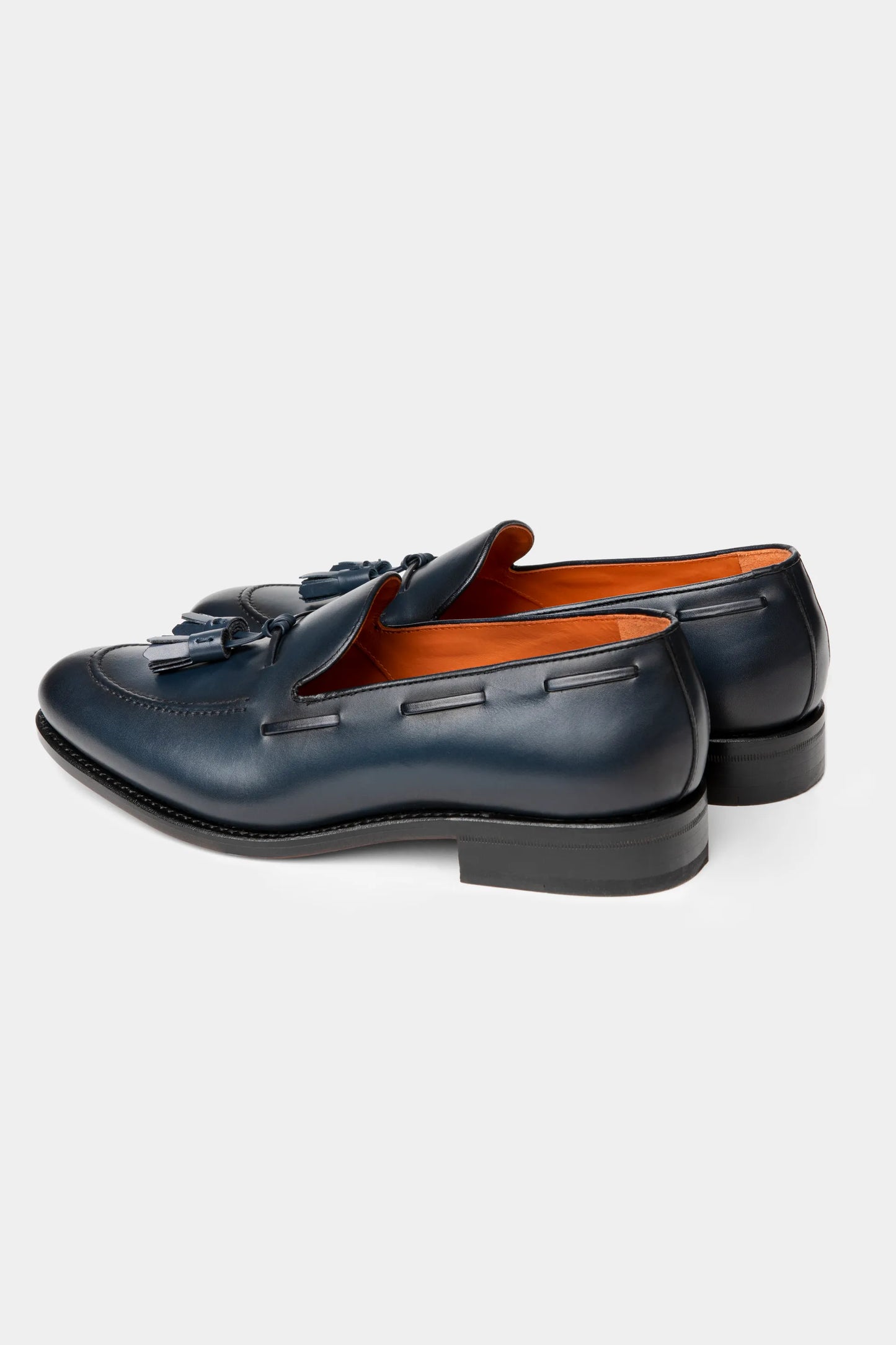 Navy Tassel Loafer - Florentinodelure