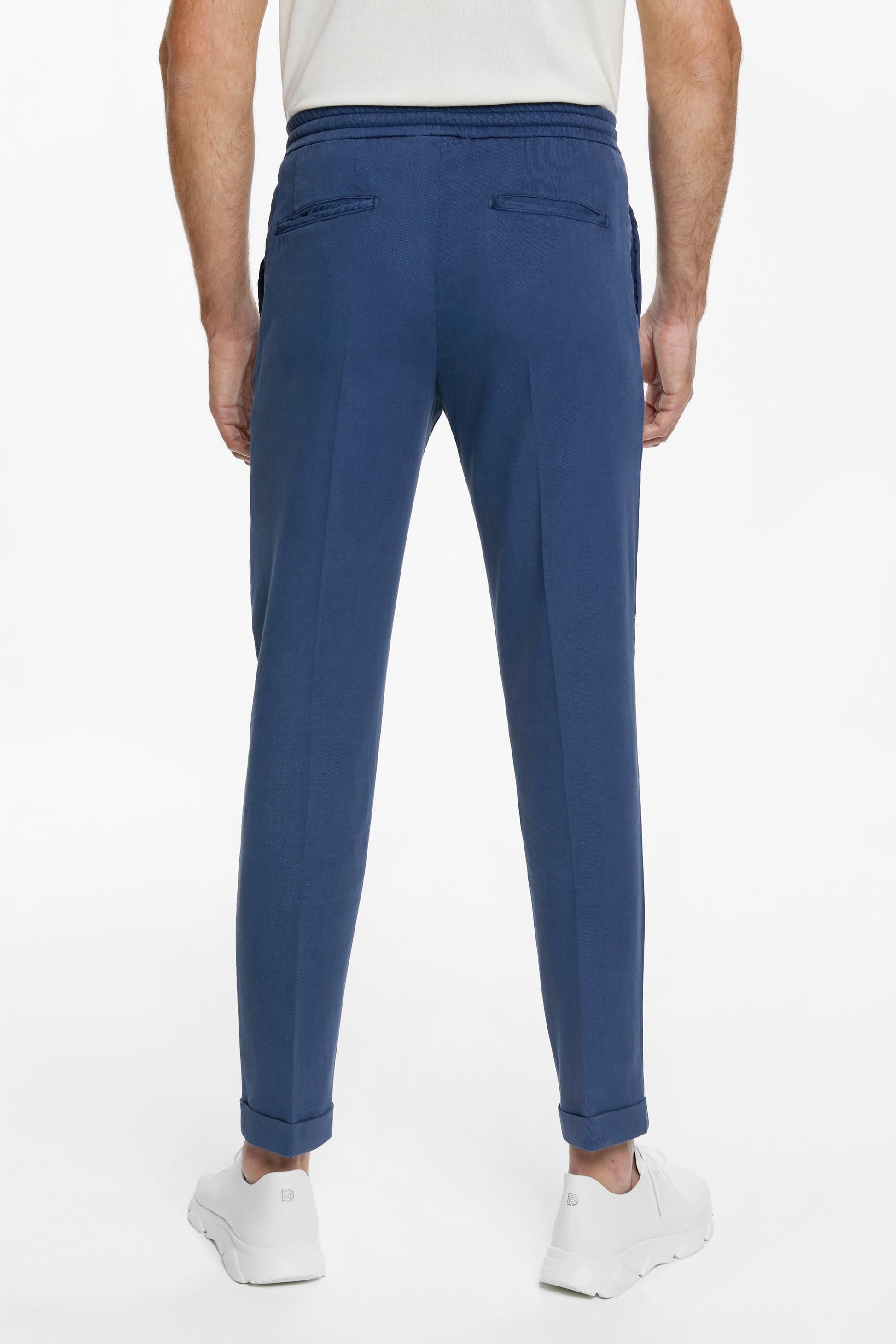 Navy FLEXO Trousers - Florentinodelure
