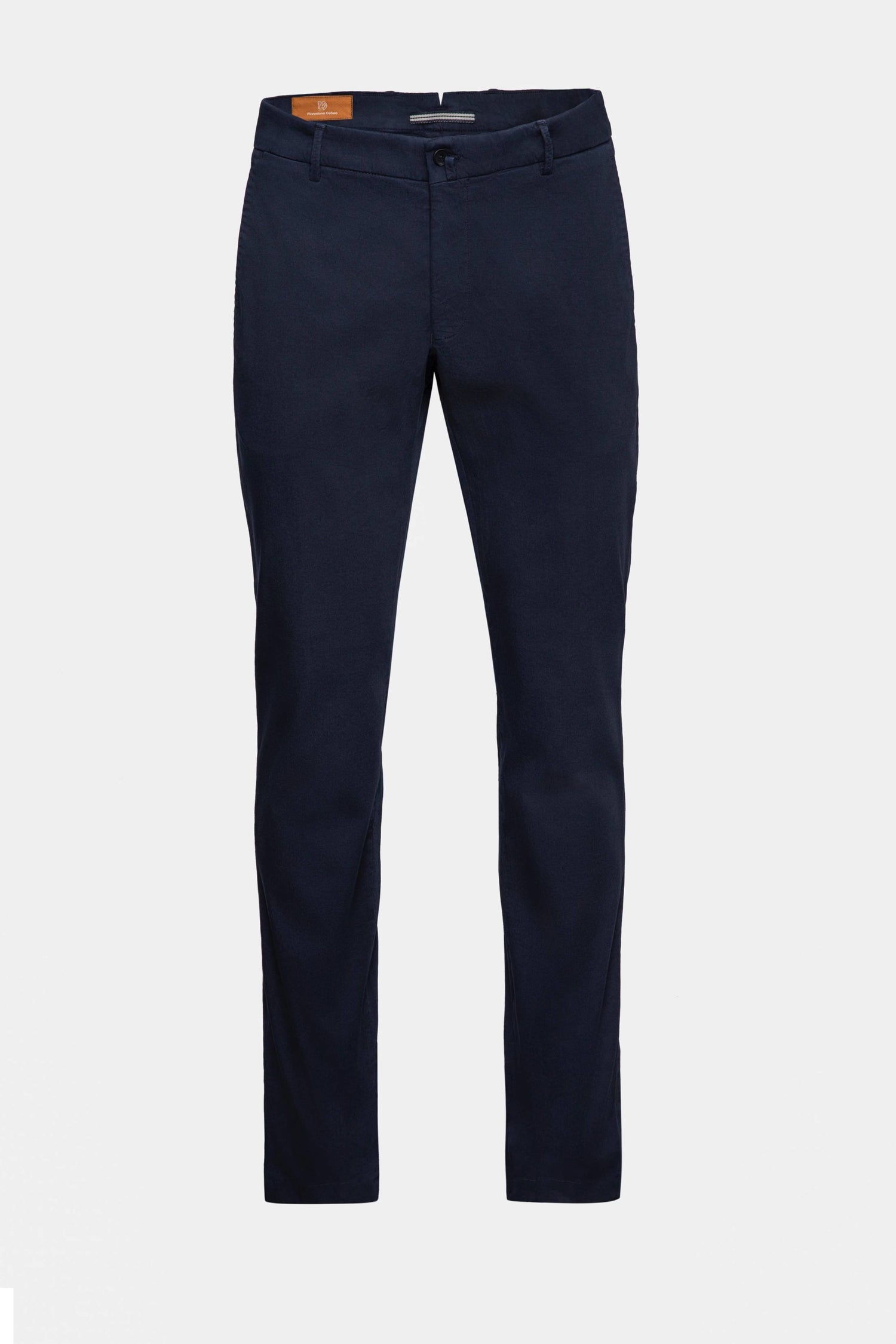 Navy CHINOS Trousers - Florentinodelure