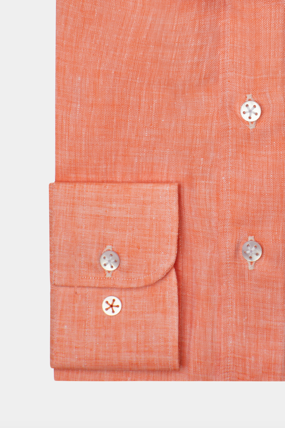 Orange Linen Shirt - Florentinodelure