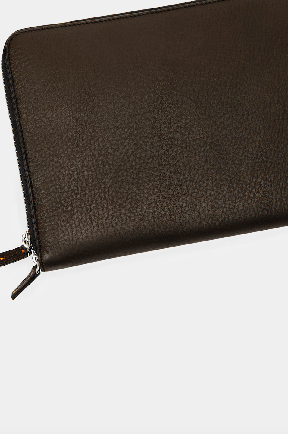 Big Zip Brown Wallet