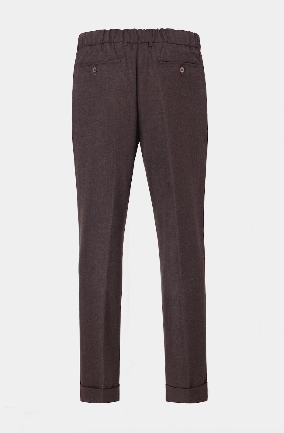 Dark Brown Flexo Trousers