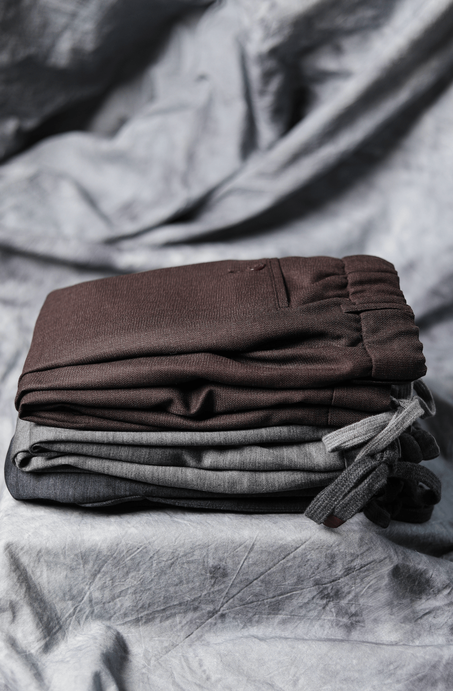 Dark Brown Flexo Trousers