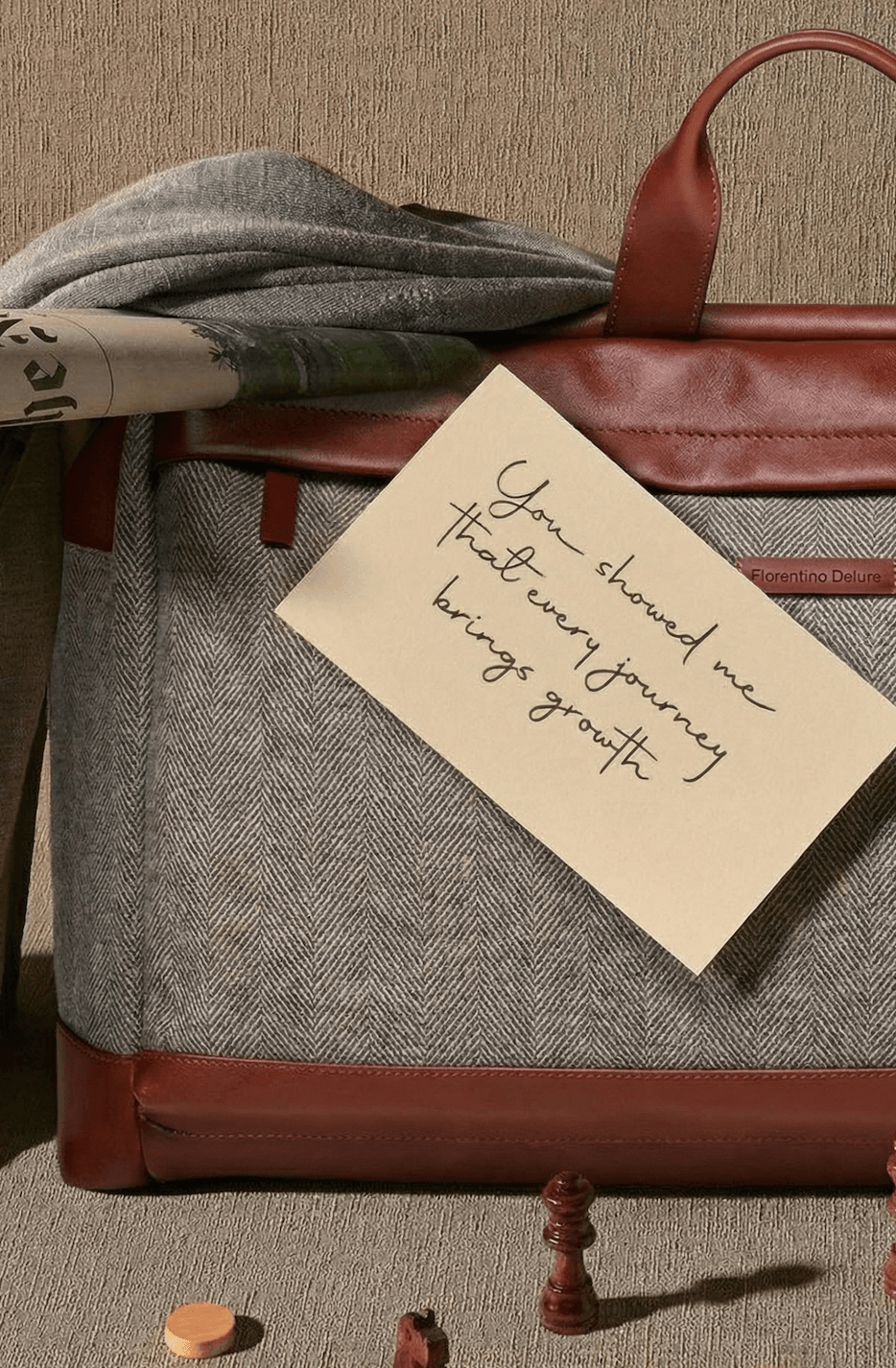 Camel Weekender Bag