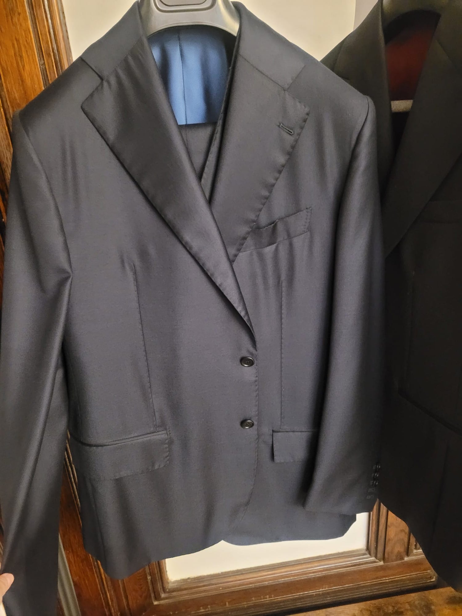 Men's Navy Bespoke Three-Piece Suit