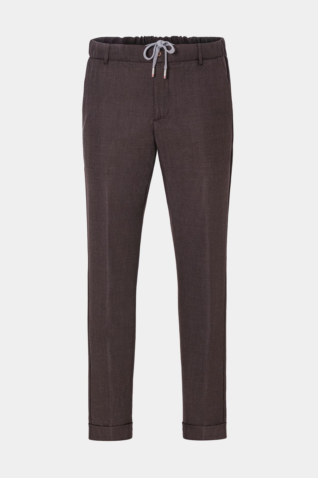 Dark Brown Flexo Trousers