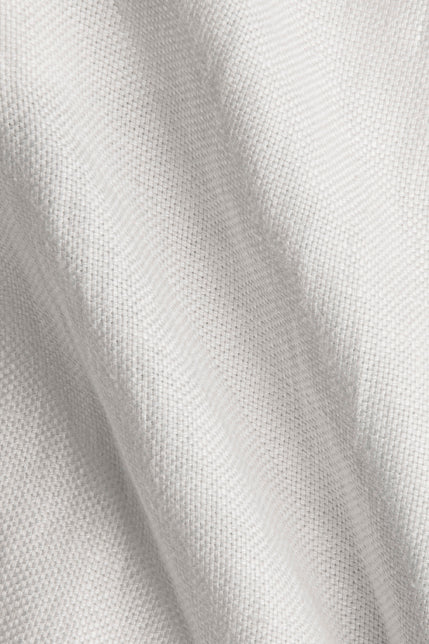 Textură detaliată canvas alb pentru sacou Luna Florentinodelure.