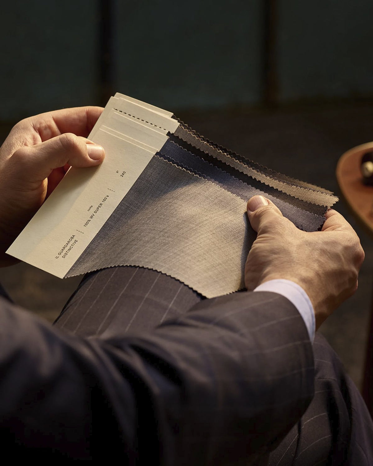Detalii din atelierul Bespoke Florentino Delure
