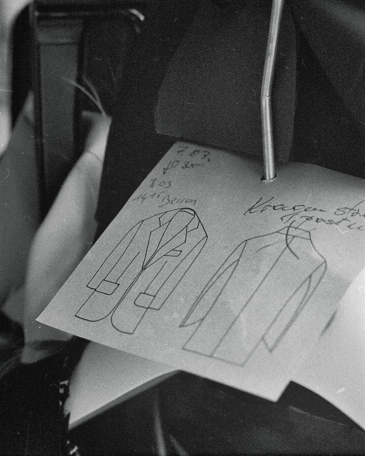 Detalii din atelierul Bespoke Florentino Delure