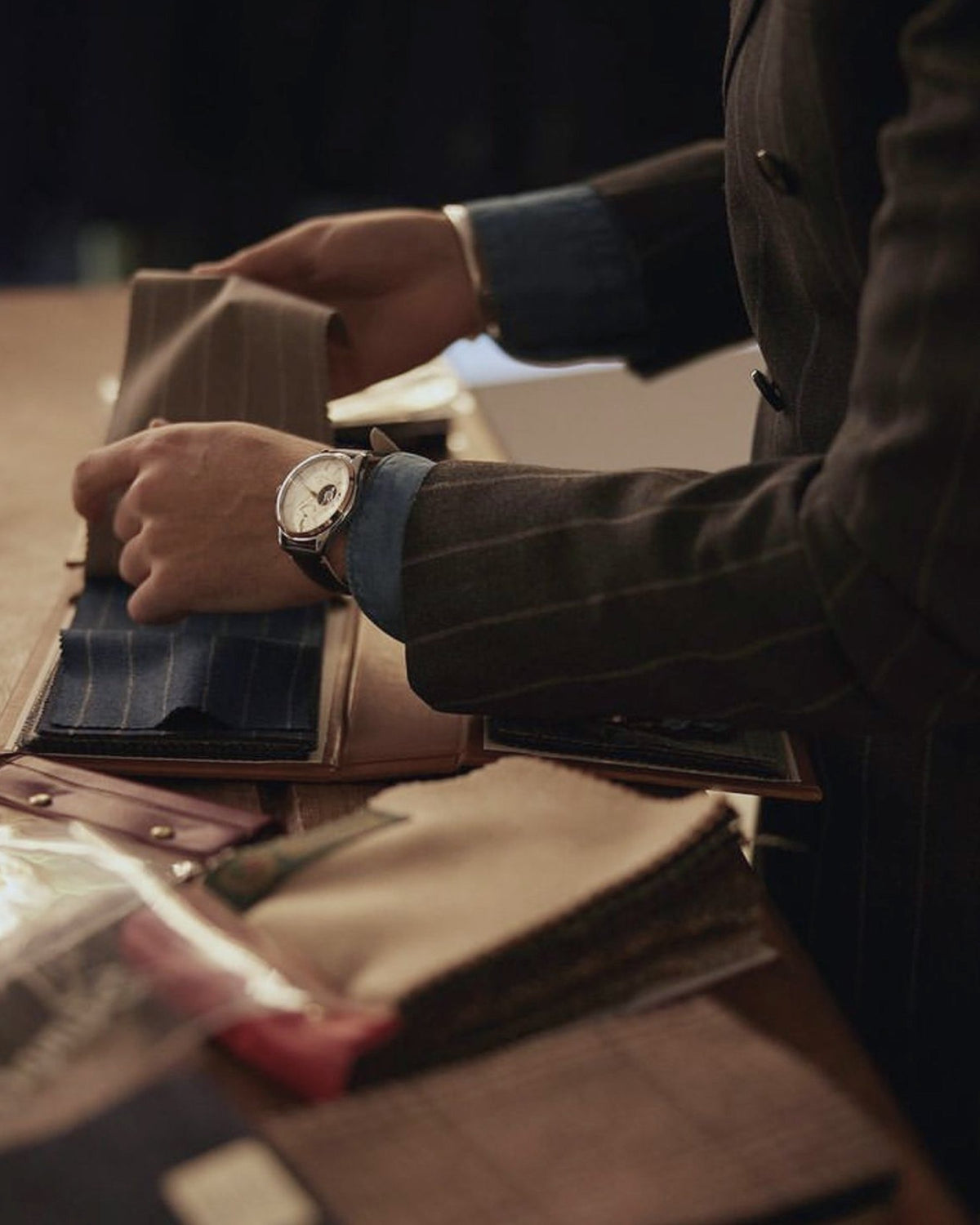 Detalii din atelierul Bespoke Florentino Delure