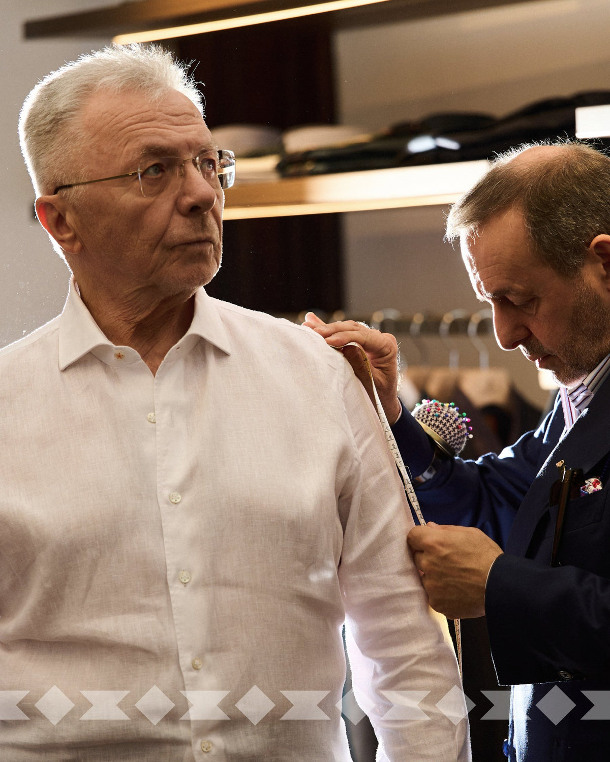 Ion Maticiuc la proba costumului Bespoke