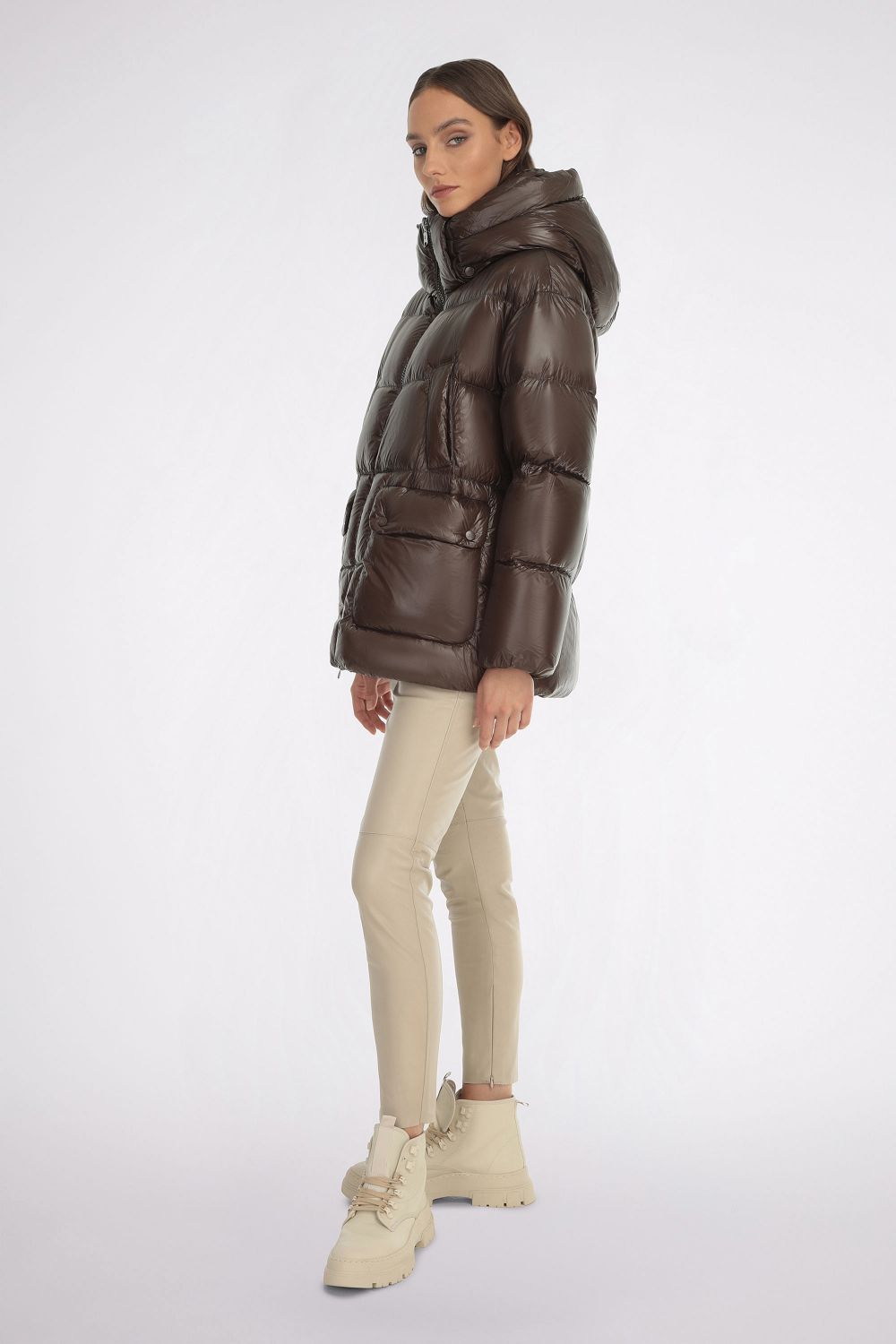 Brown Puffer Jacket