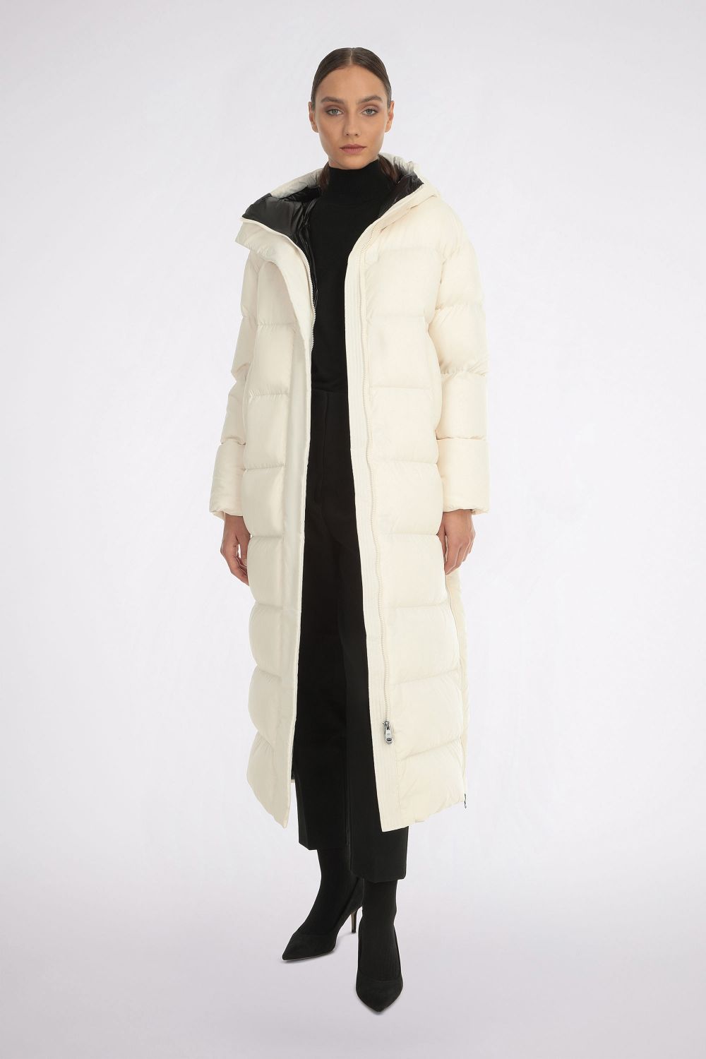 Beige Puffer Coat