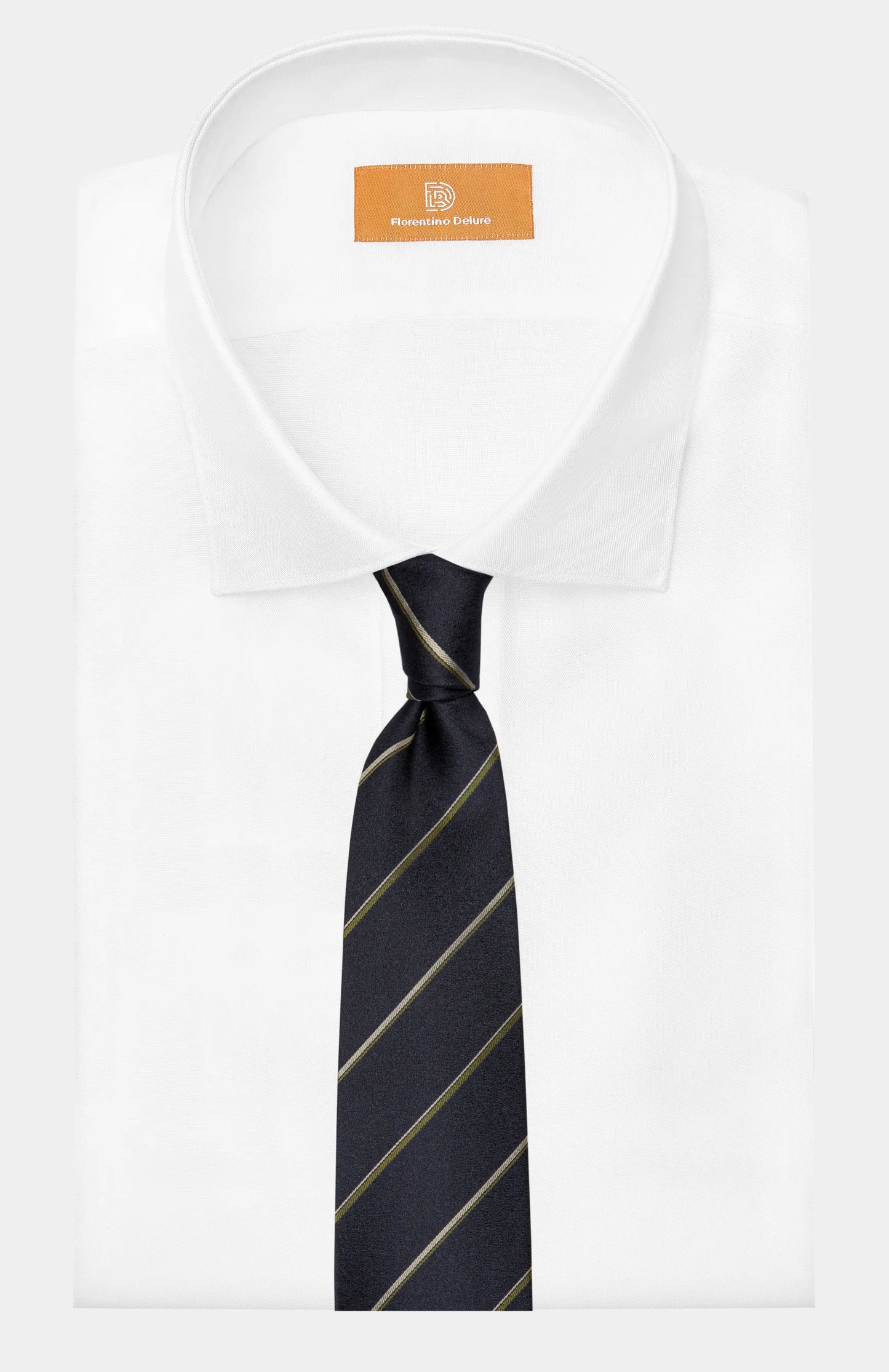 Navy Stripe Tie