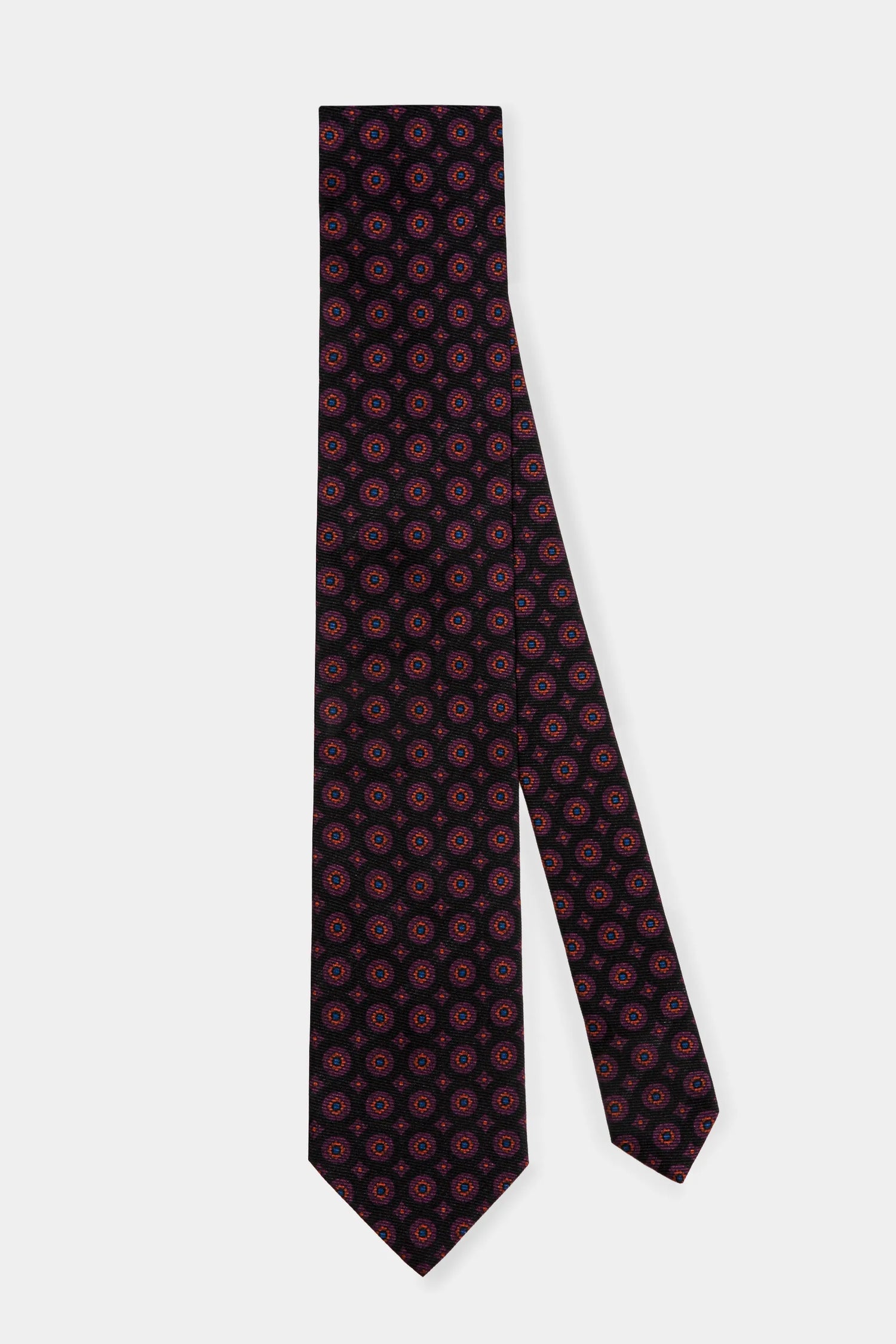 Purple Print Tie