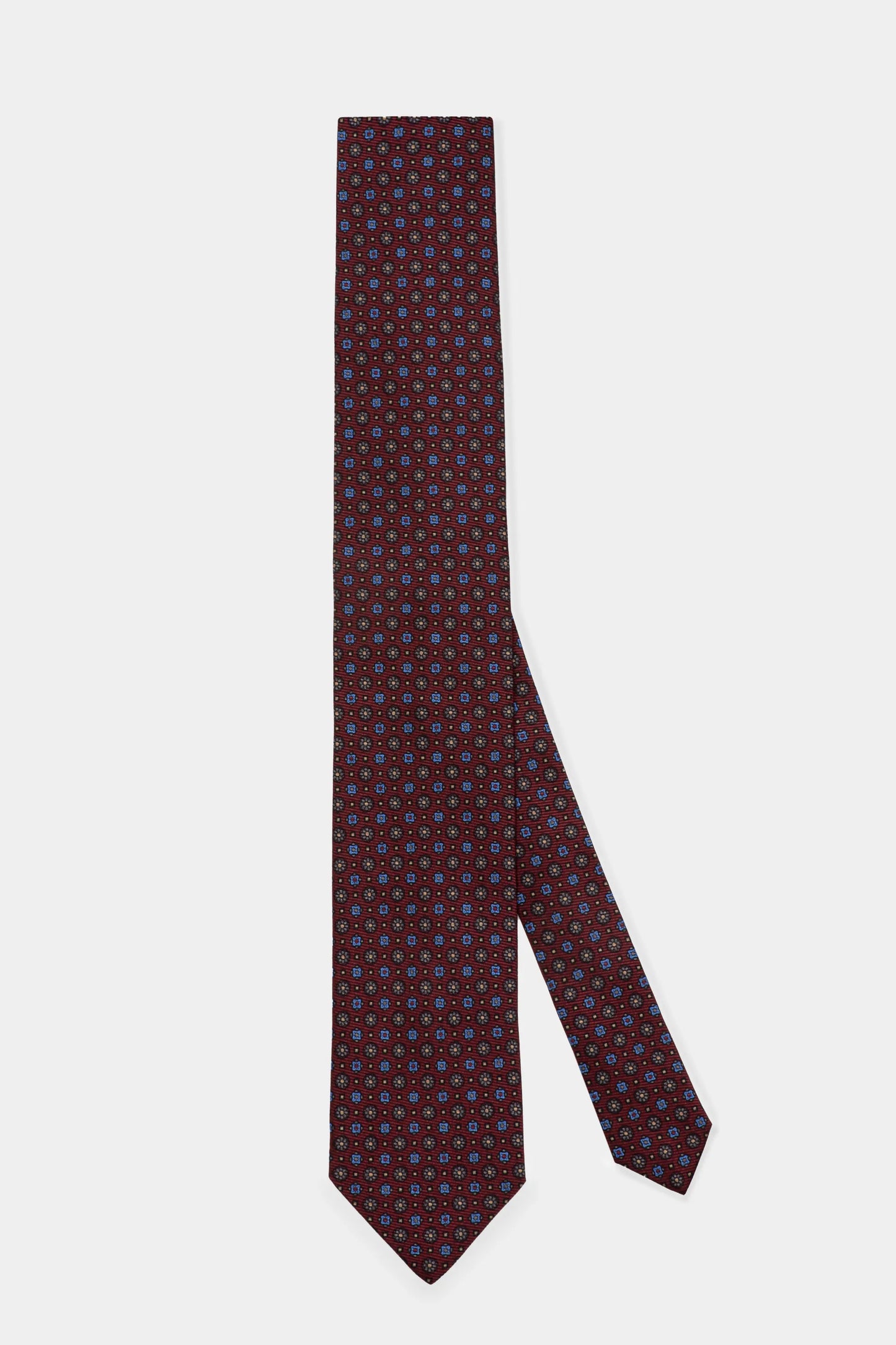 Bordeaux Print Tie