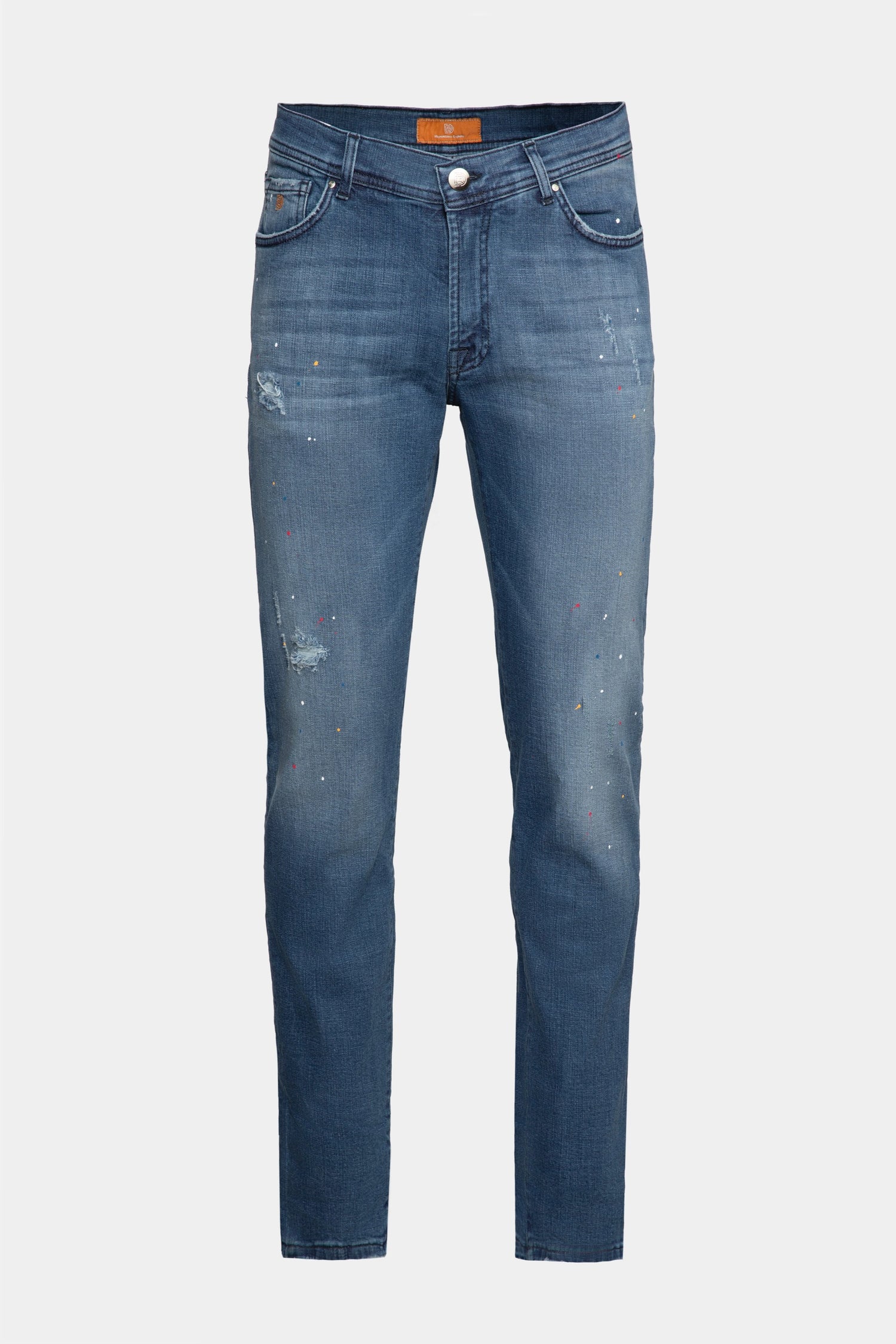 Mid Blue Jeans Menswear Jeans