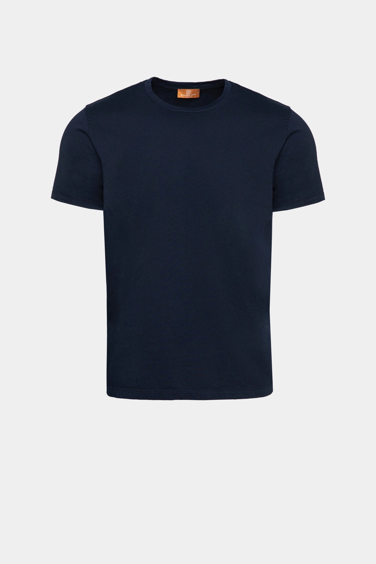 Navy Cotton T-Shirt Menswear T-Shirts