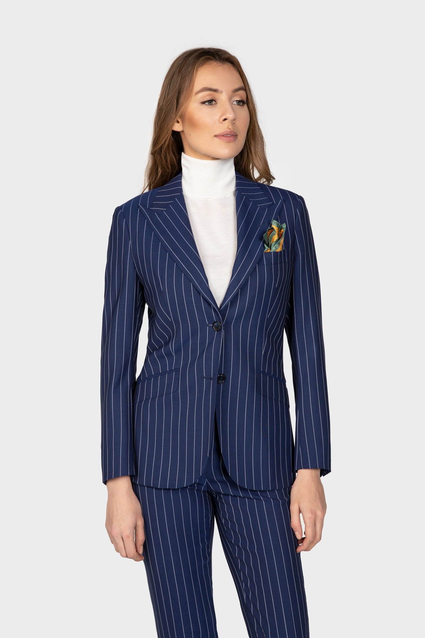 Striped Navy Vega Suit