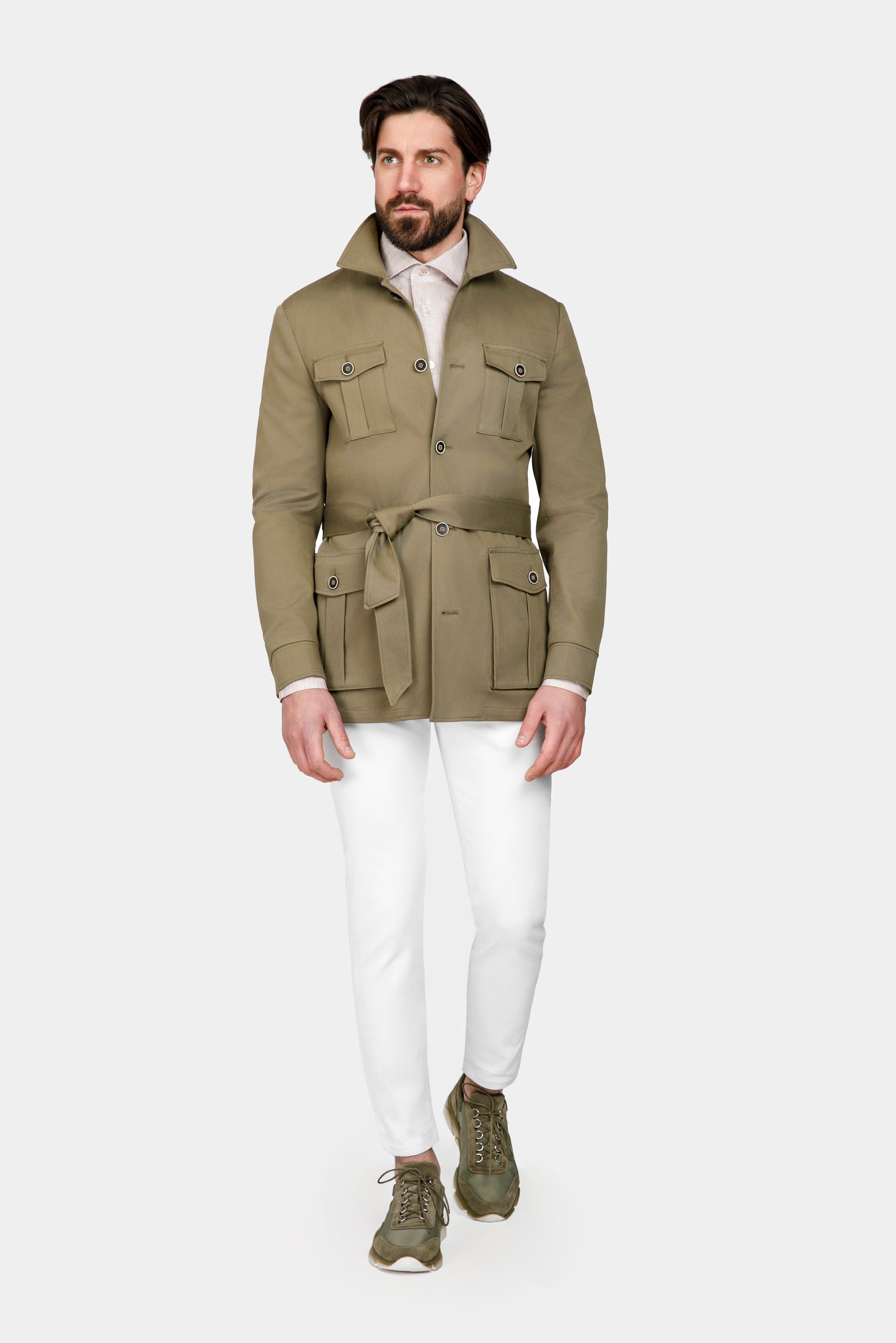 Green Safari Jacket - Florentinodelure