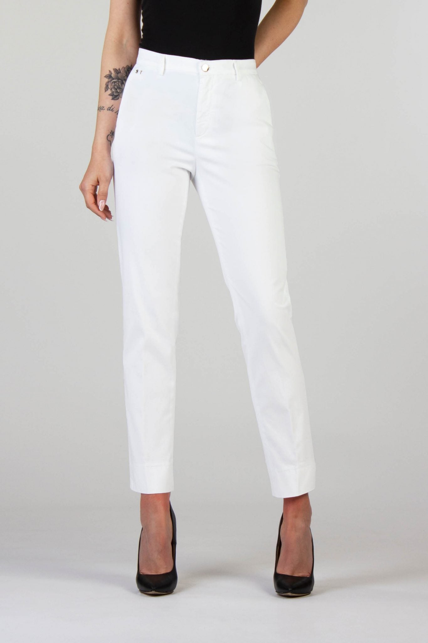 White Regular Jeans