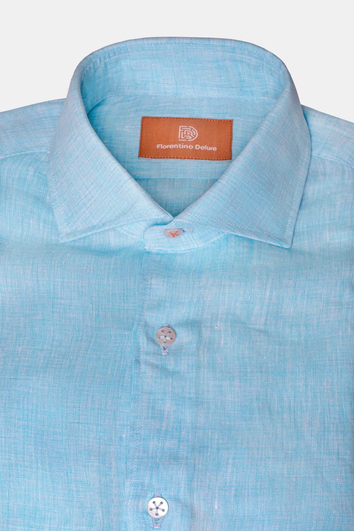 Light Blue Linen Shirt - Florentinodelure