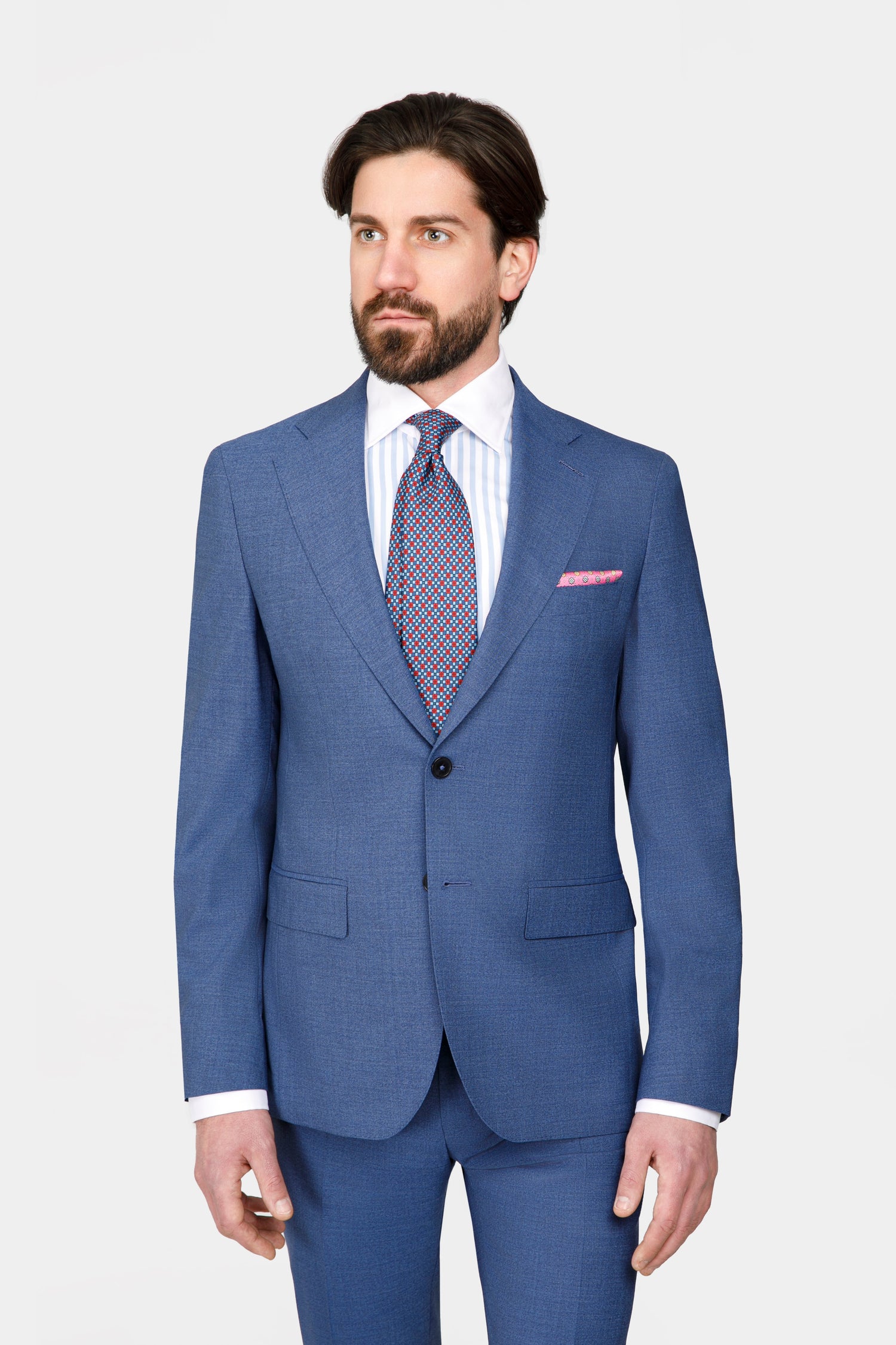 Mid Blue EGO Suit - Florentinodelure