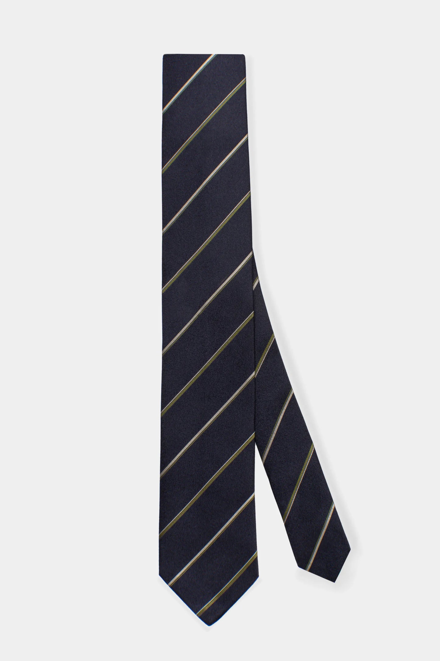 Navy Stripe Tie - Florentinodelure