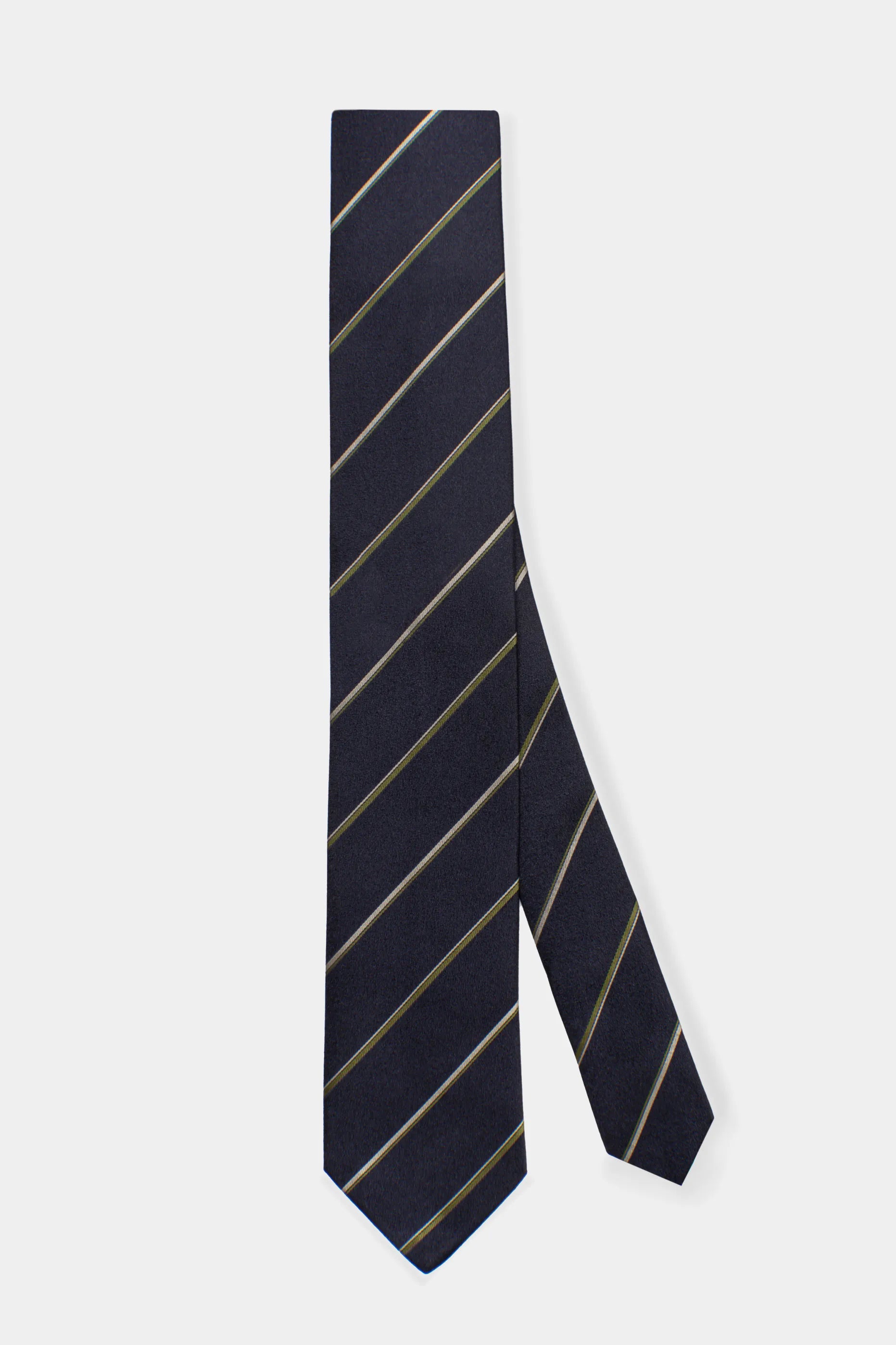 Navy Stripe Tie - Florentinodelure