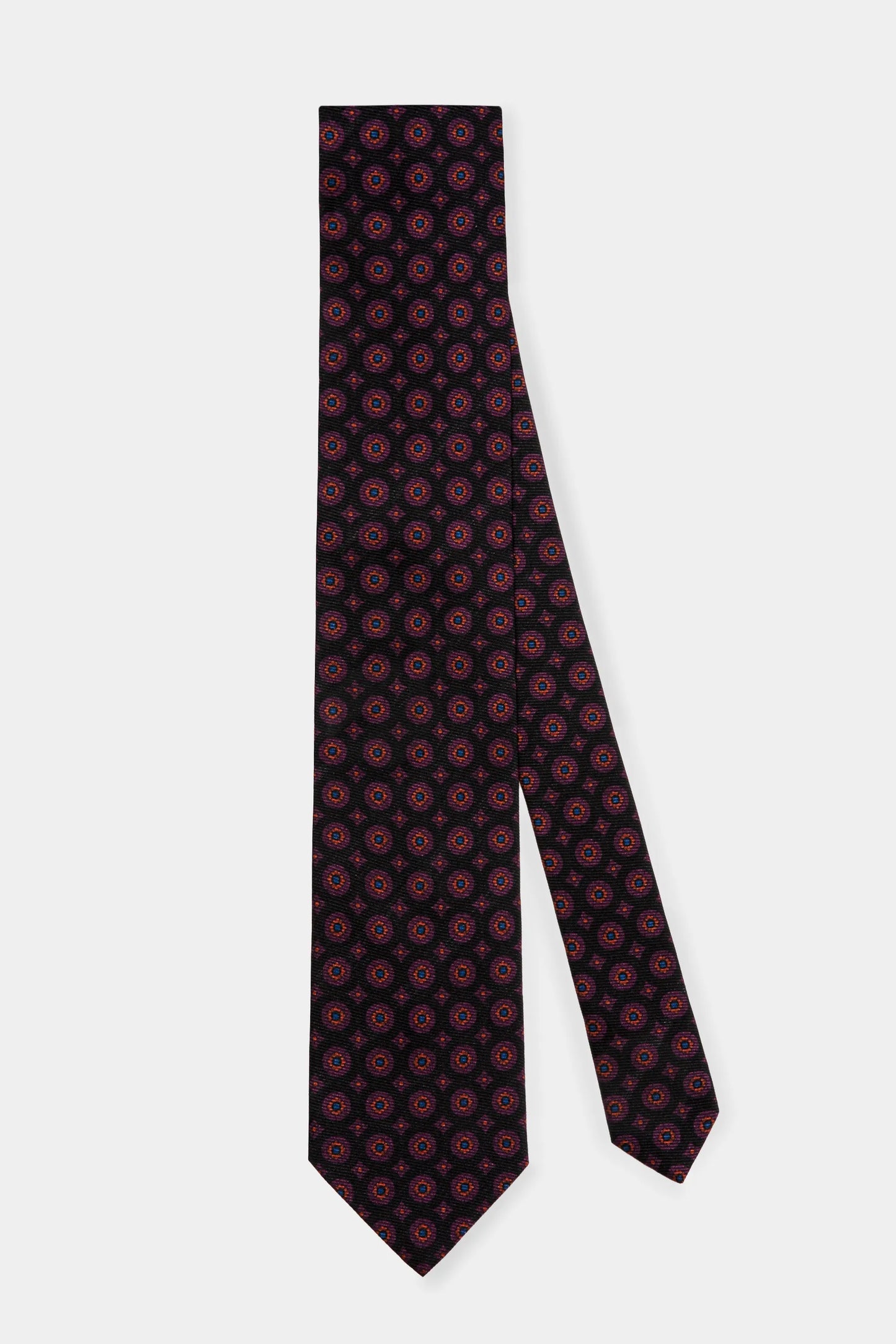 Purple Print Tie - Florentinodelure