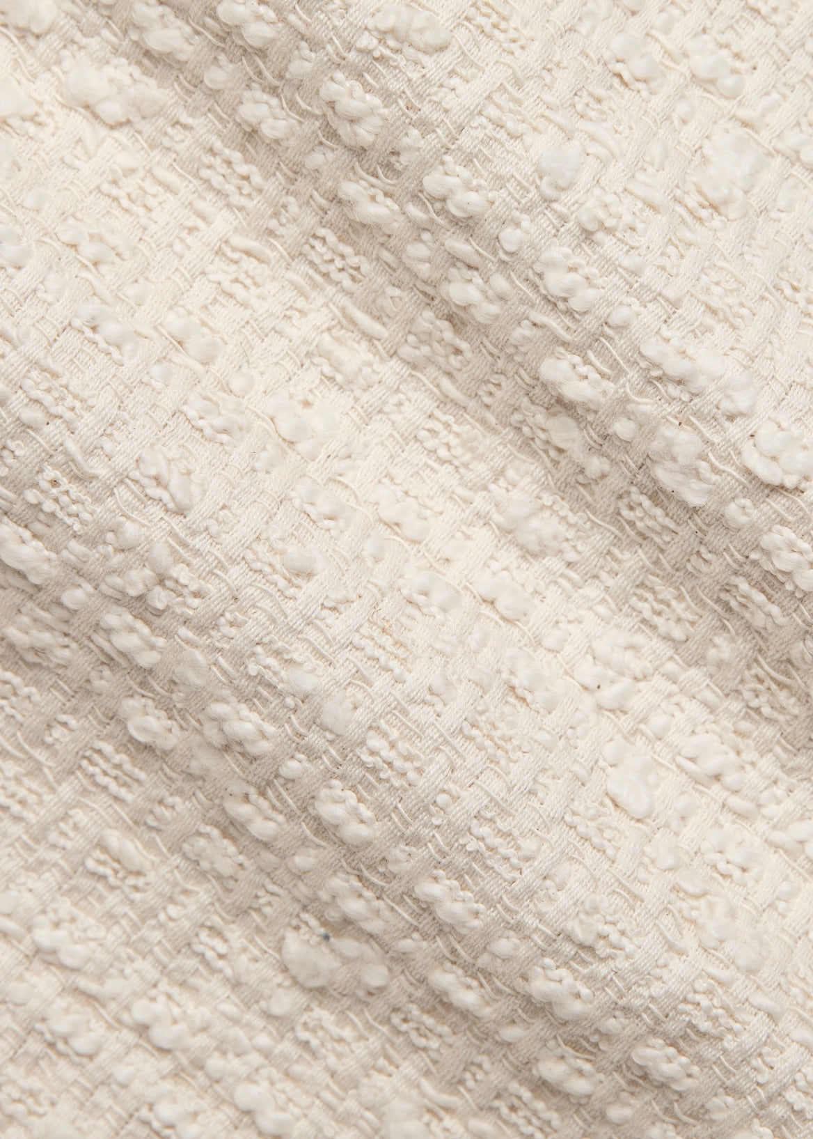 White Boucle Overcoat - Florentinodelure