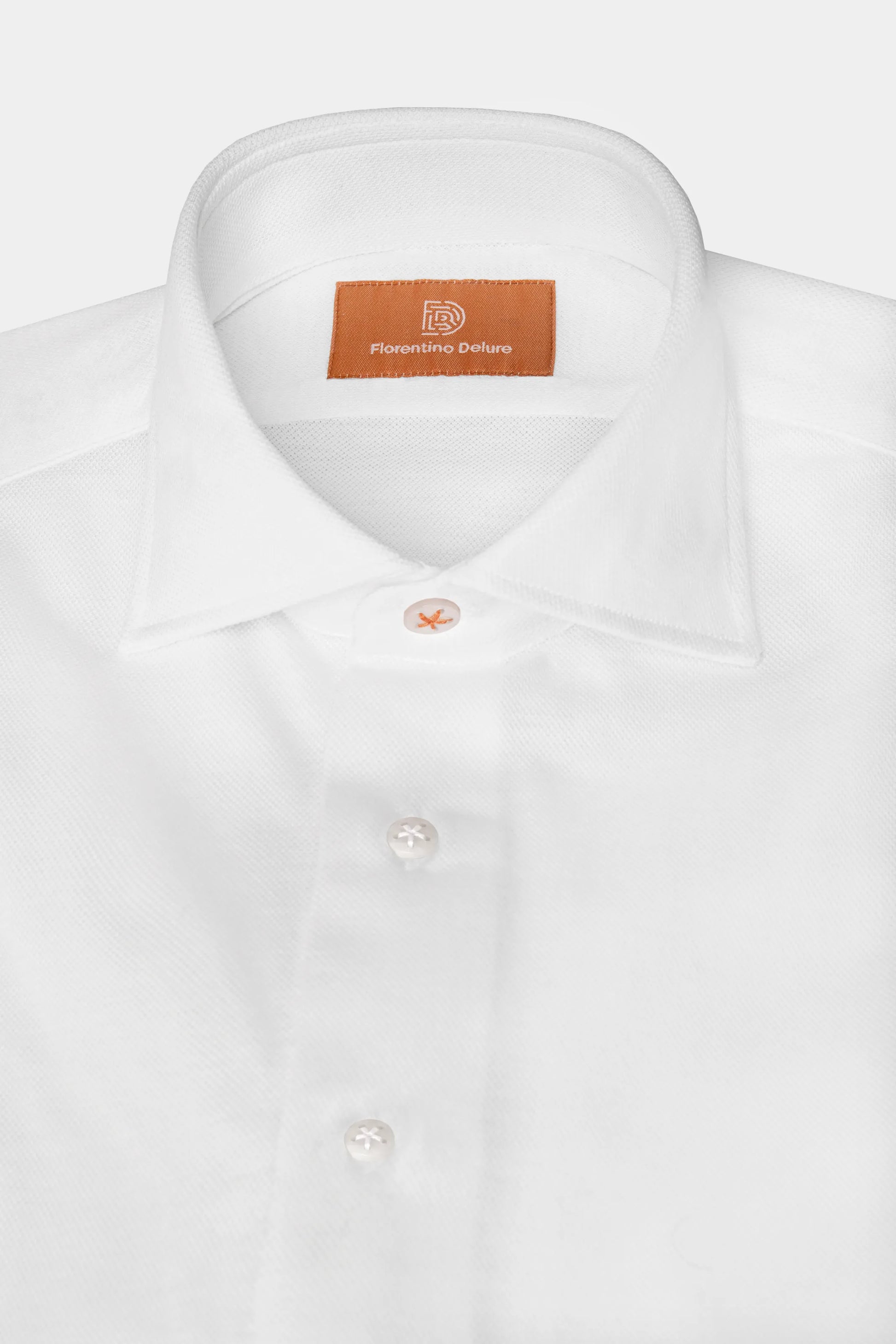 White Twill Jelly Shirt - Florentinodelure